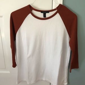 3/4 sleeve forever 21 comfy T-shirt